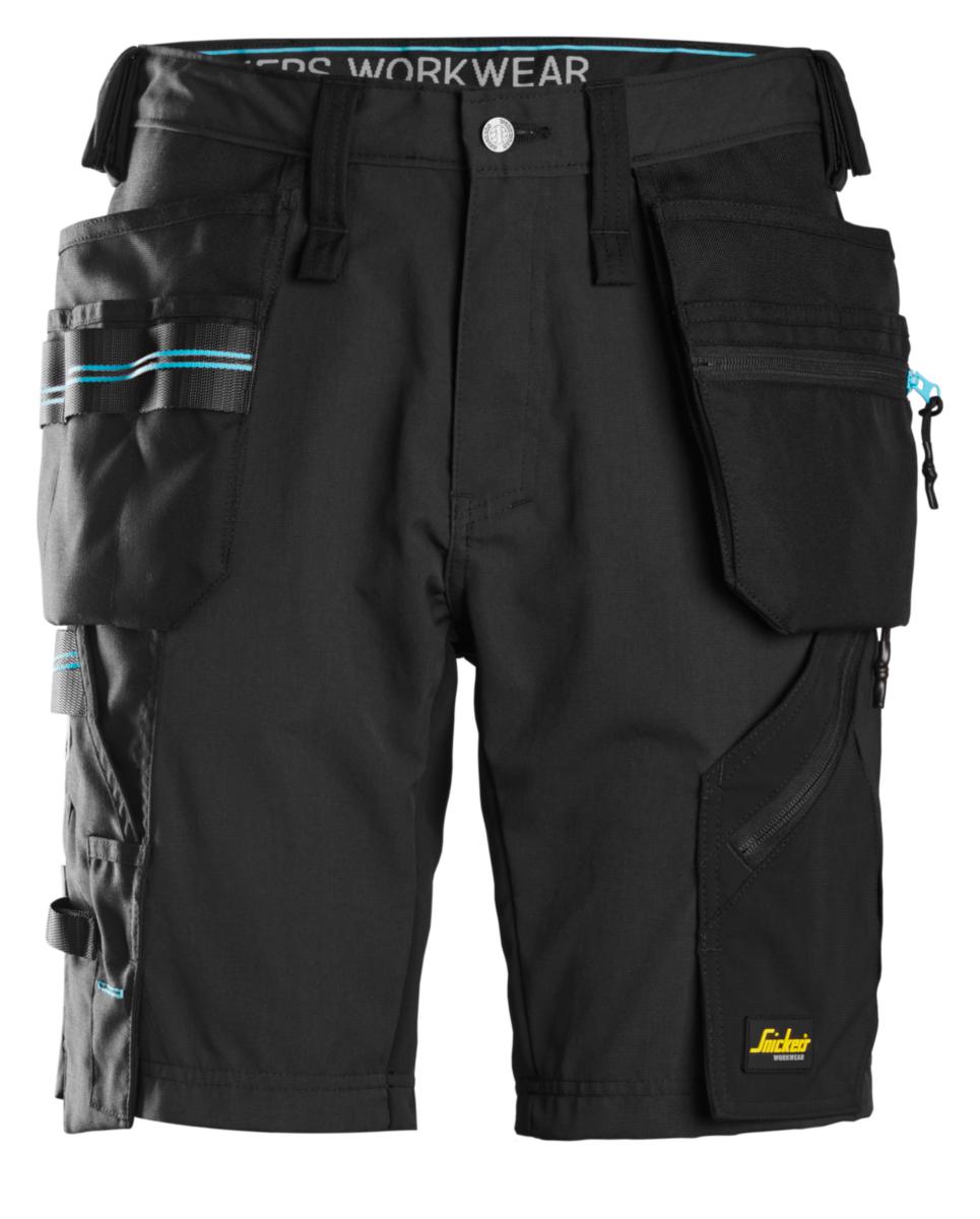 Shorts LiteWork Snickers - SHORTS SNICKERS 6110 SVART LW HF 37.5. STL 46