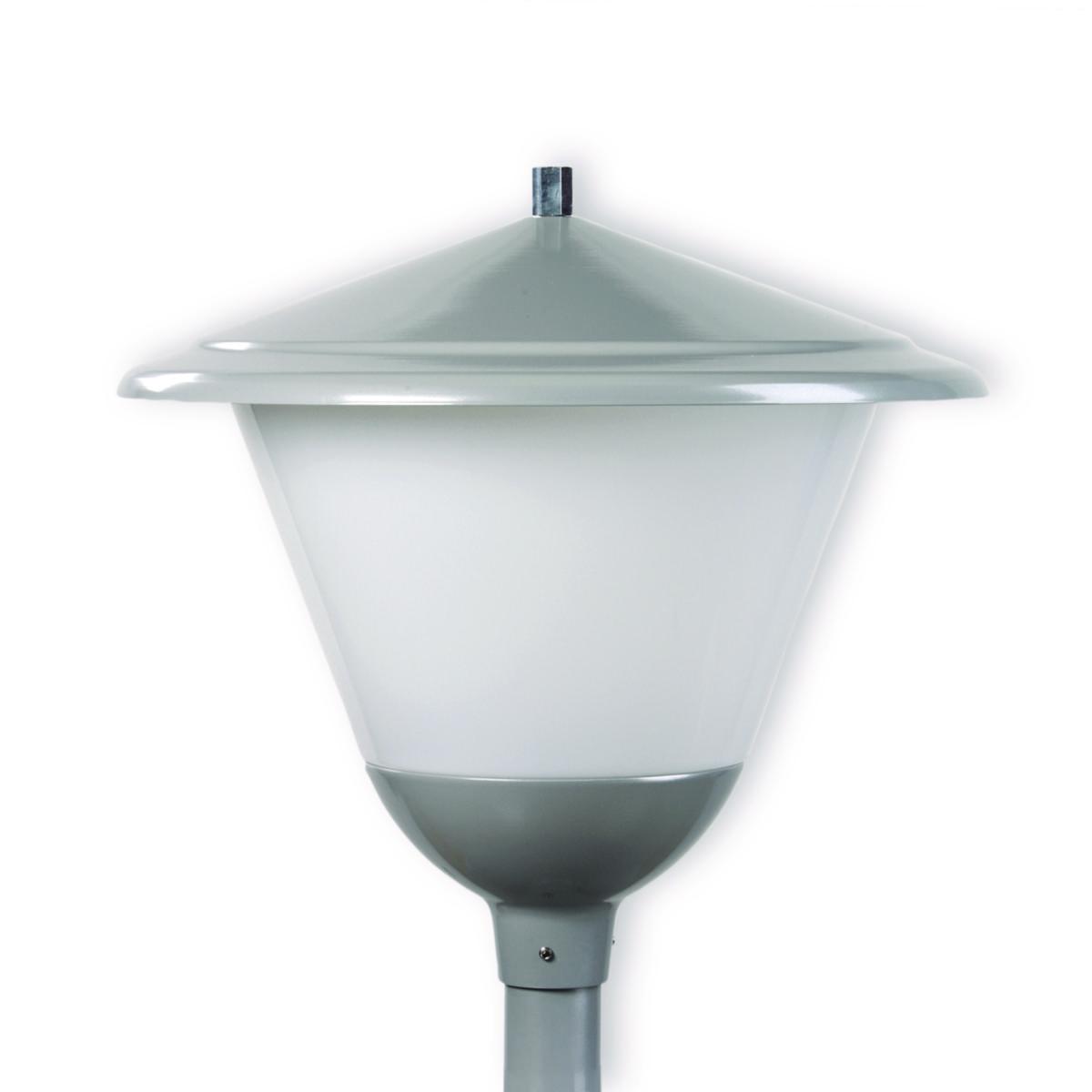 Parkarmatur Tori LED - STOLPARM LED 38W 4000K GRÅ TO500LEDHH