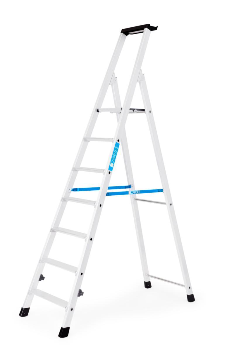 Trappstege Zarges Z300 - TRAPPSTEGE ZARGES NOVA S 7-STEG PLF HÖJD 1.48M 42457