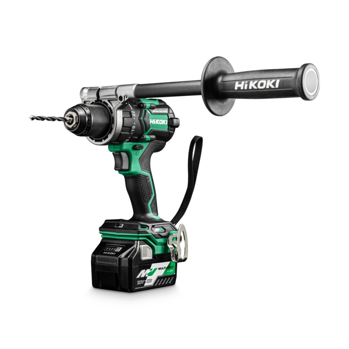 Borrskruvdragare HiKOKI DS36DC - BORRSKRUVDRAGARE HIKOKI DS36DC 36V MV 2X2,5AH/LADDARE