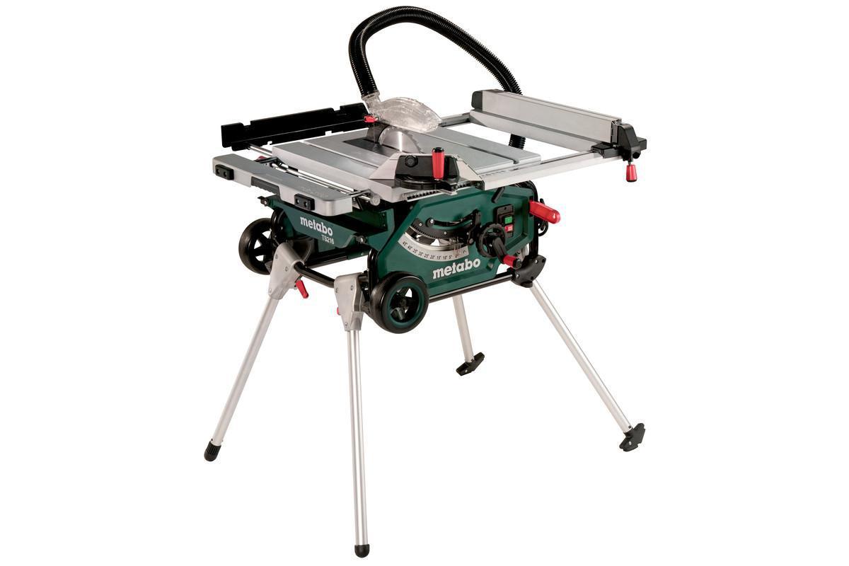 Bordssåg Metabo TS 216 - BORDSSÅG METABO TS216 M.STATIV 1500W 216MM TROLLEYFUNKTION
