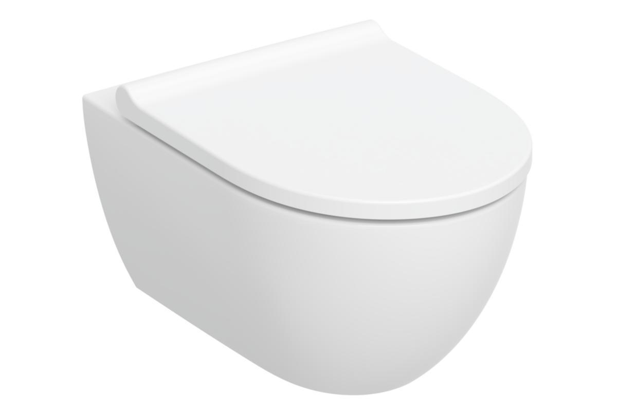 WC-skål Acanto Turboflush, Geberit - GEBERIT ACANTO WC-SKÅL TURBOFLUSH,M.S-C SITS,KERATECT