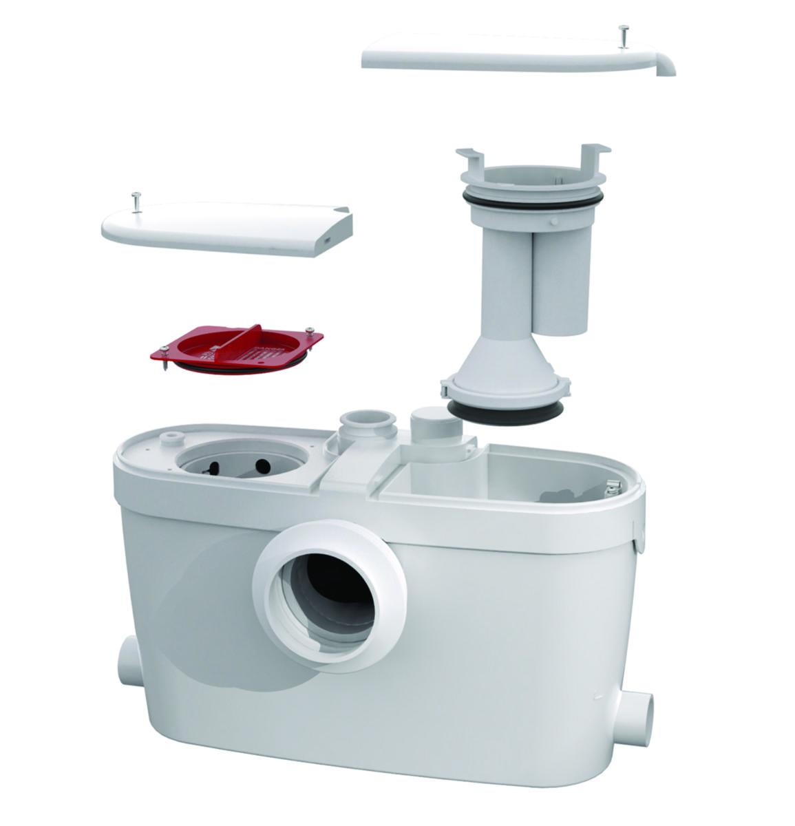 Avloppspump Saniaccess 3, Saniflo - SANIACCESS 3 WC,TS,DUSCH MALPUMP WC,TS,DUSCH