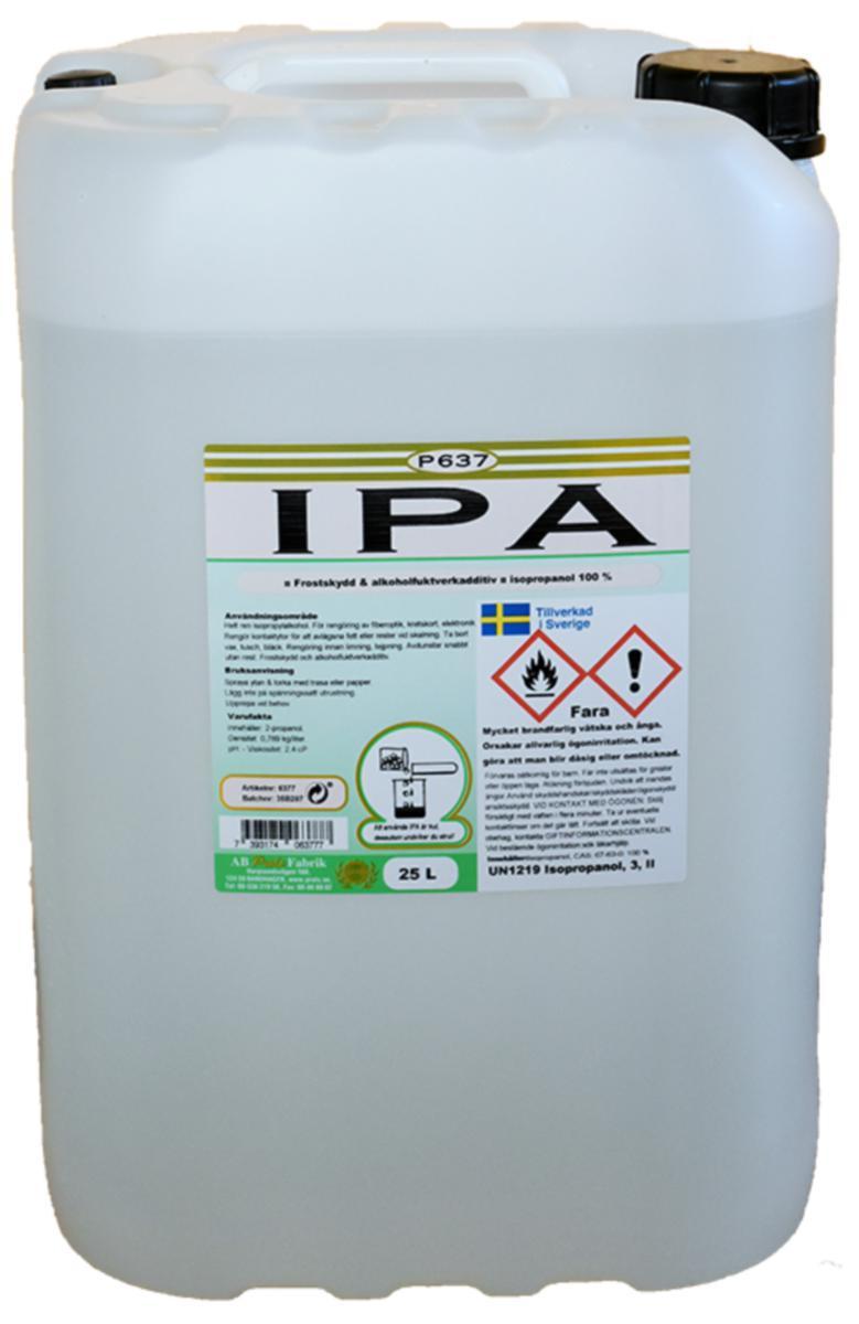 Isopropanol / IPA - Rengöring Prols - ISOPROPANOL PROL P637 DUNK 25L 6377