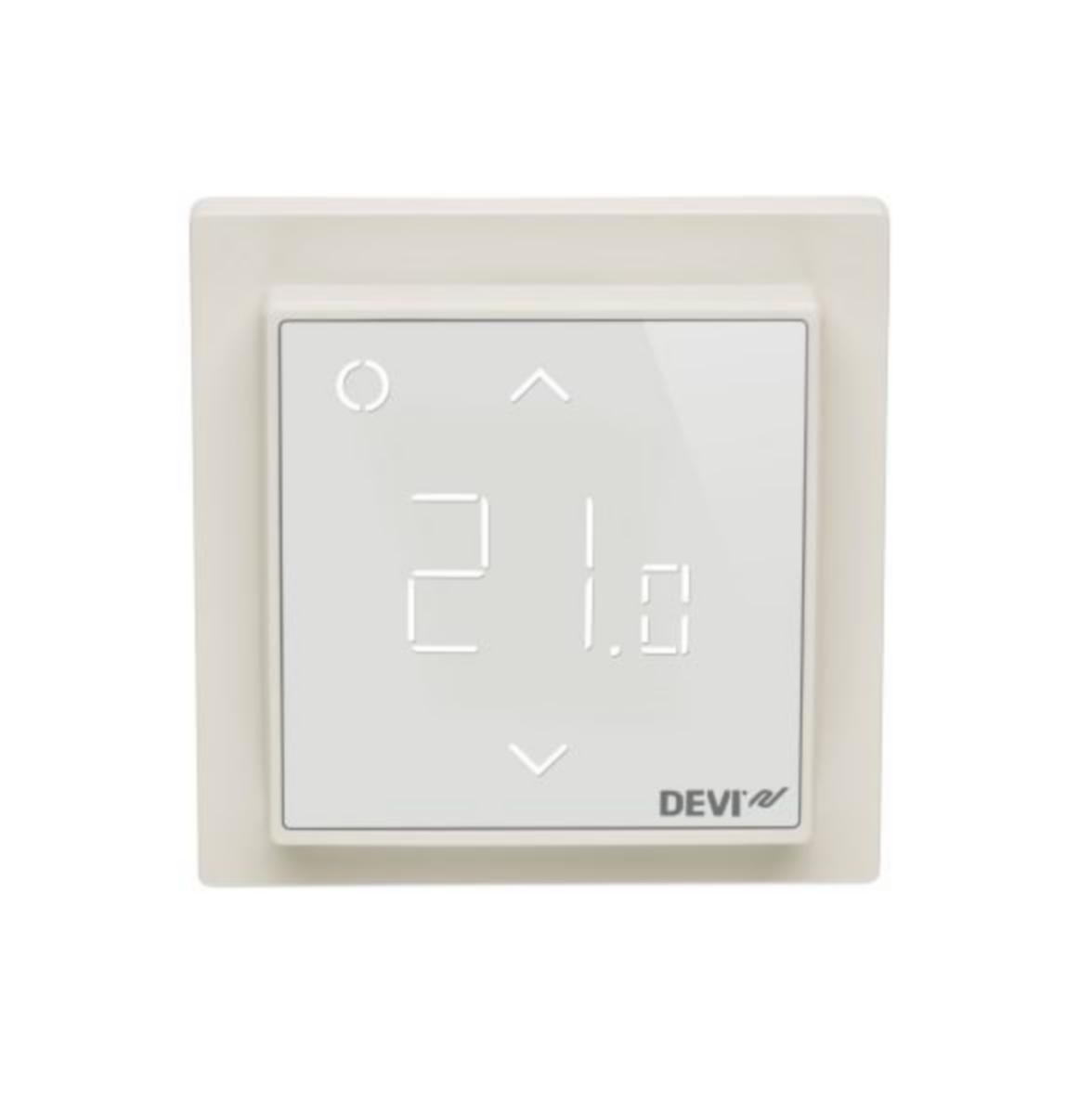 Golvtermostat DEVI TOUCH, SMART - GOLVVÄRMETERMOST DEVIREG TOUCH POLARVIT, SMART, 140F1141