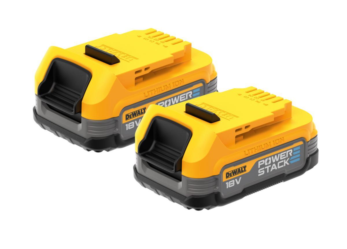 Batterikit DEWALT DCBP034E2 - BATTERIKIT DEWALT DCBP034E2-XJ 18V POWERSTACK 2XDCBP034