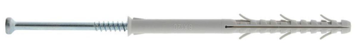 Lättbetongplugg Adjufix - PLUGG O SKRUV ADJUFIX 8X100MM PLTRT8100Z 50/FRP
