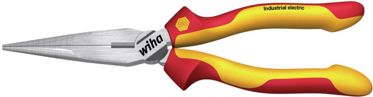 Spetstång Wiha elektronik - SPETSTÅNG WIHA VDE 200MM RAK 1000V AC