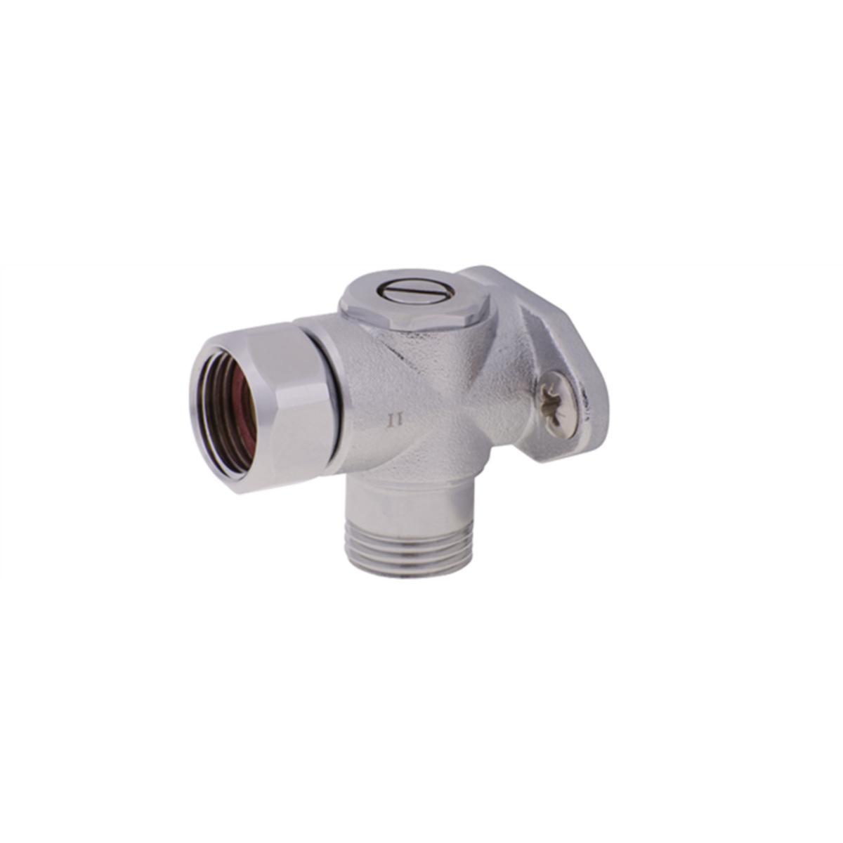 Ventilfäste med föravstängning, FMM - 15 FKR VENTILFÄSTE MED LEKANDE MUTTER O FÖRAVST. 2094-1601