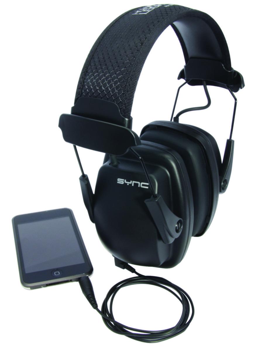 Hörselkåpa Howard Leight Sync Stereo - HÖRSELKÅPA HOW LEIG SYNC STERE SYNC STEREO M 3,5 MM UTTAG