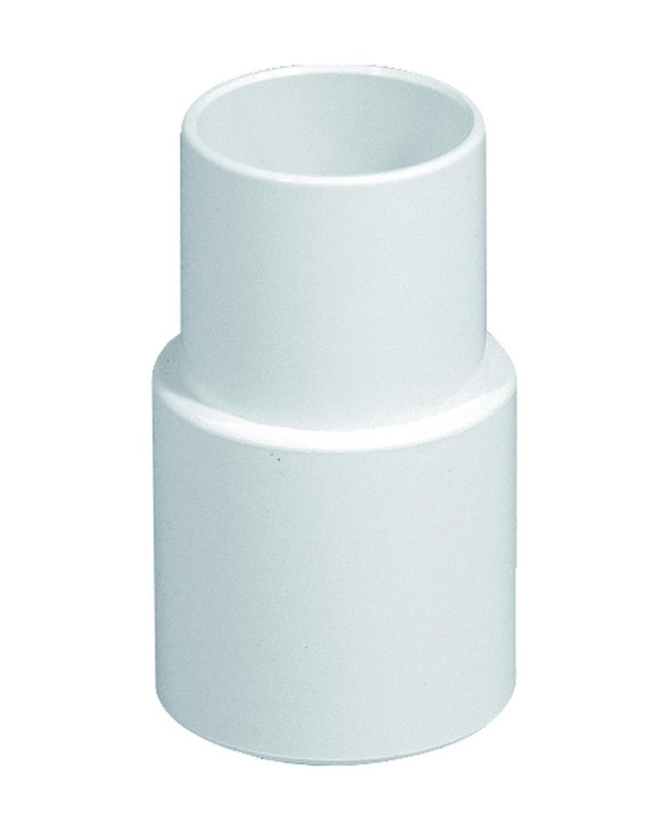 Övergångsmuff för limning för utloppsrör, Purus - FÖRM.MUFF 32X40 VIT FÖR LIMN.