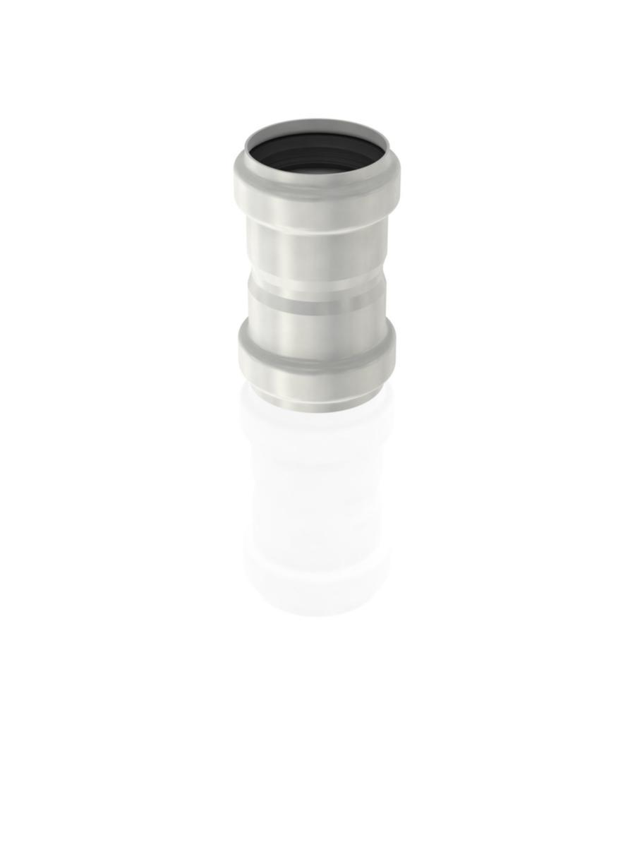 Dubbelmuff AISI 304 - DUBBELMUFF 50 304L ACO PIPE