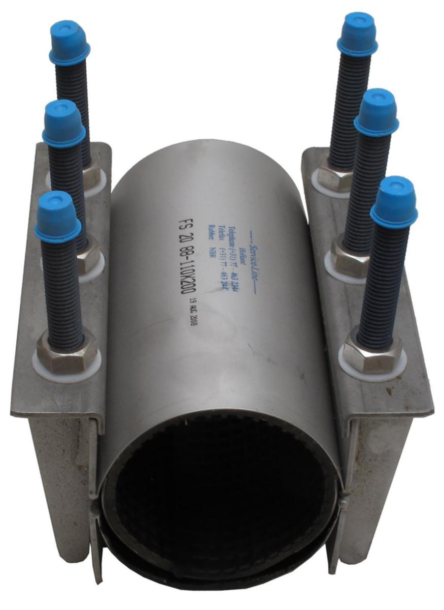 Reparationsmuffar Ibeco RS2 - IBECO REPMUFF RS2 DN 200 L=300 SPV 215-235MM