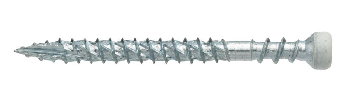 List-/Sockelskruv Trä FIXX - LIST-/SOCKELSKRUV TRÄ FIXX 3.5X41 VIT TX-10 250/FRP