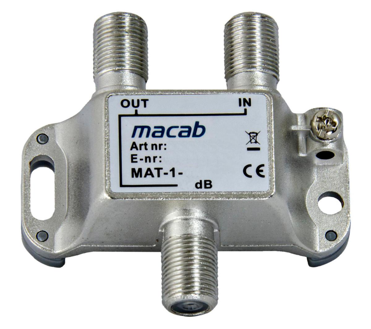 Avtappare F-typ Envägs - AVTAPPARE F-TYP MAT-1-24 1-VÄGS 24/1dB 451634