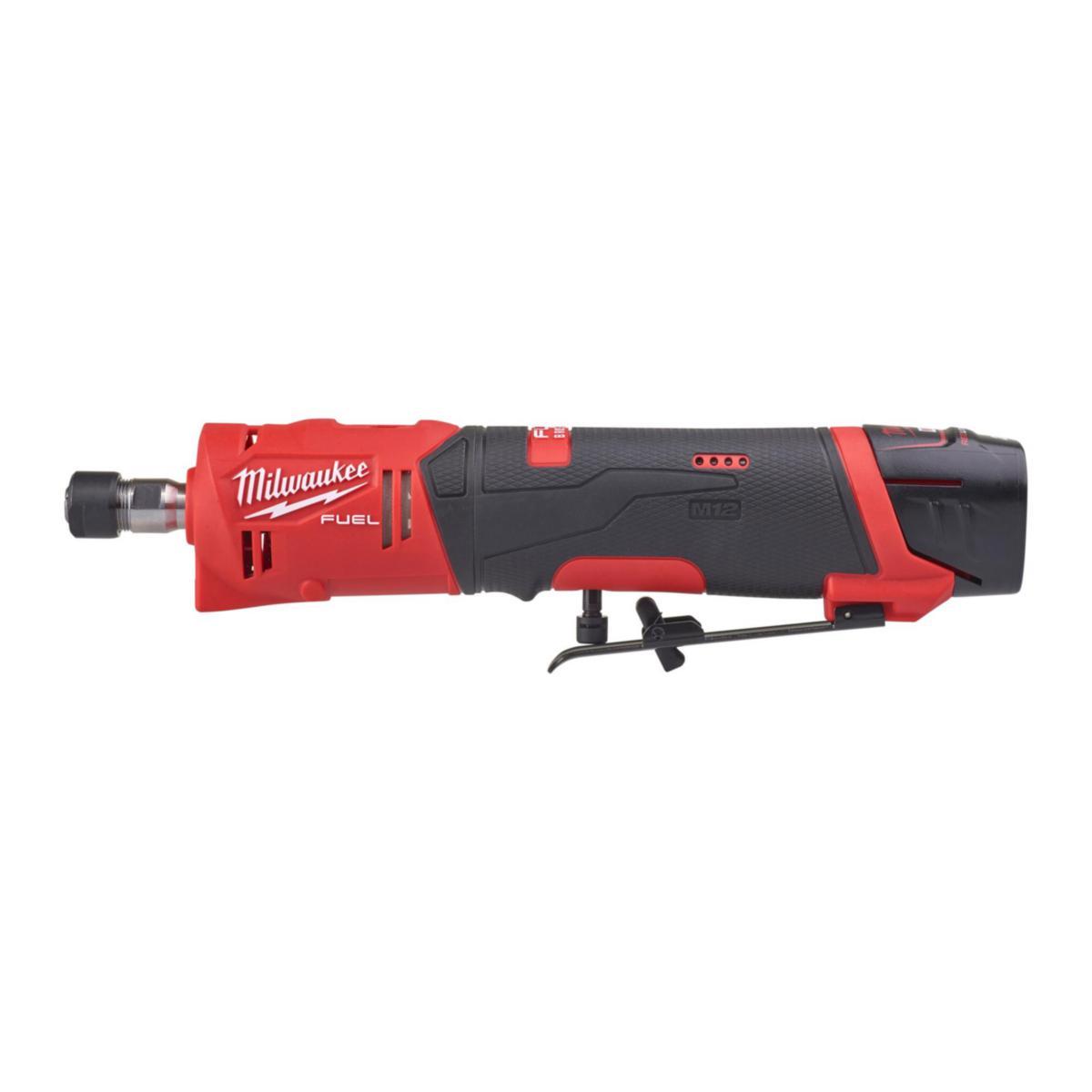 Rakslip Milwaukee M12 FDGS-422B - RAKSLIP MILWAUKEE M12 FDGS422B 1X2&1X4AH. LADDARE. VÄSKA
