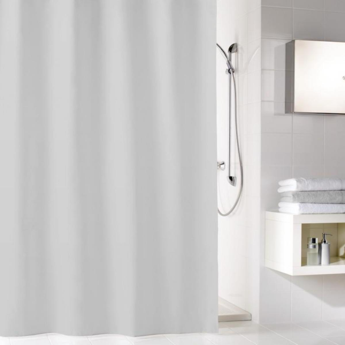 Duschdraperi Bio - DRAPERI BIO MID-GREY 180X200 PEVA