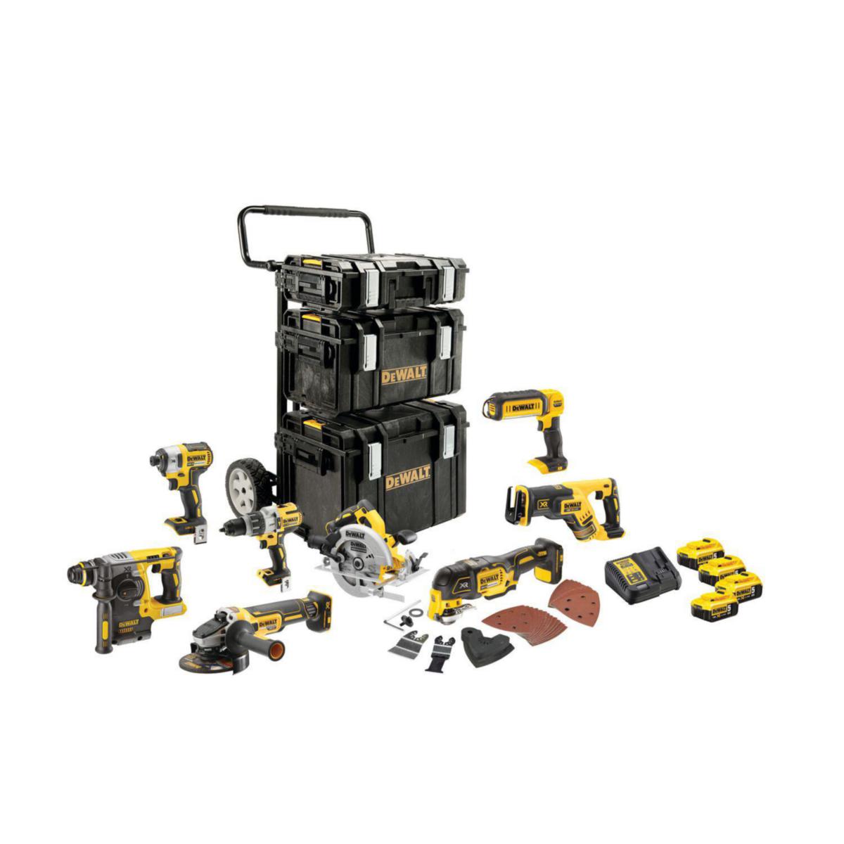 Kombikit DEWALT DCK853P4-QW - KOMBIKIT DEWALT DCK853P4 18V 4X5.0AH