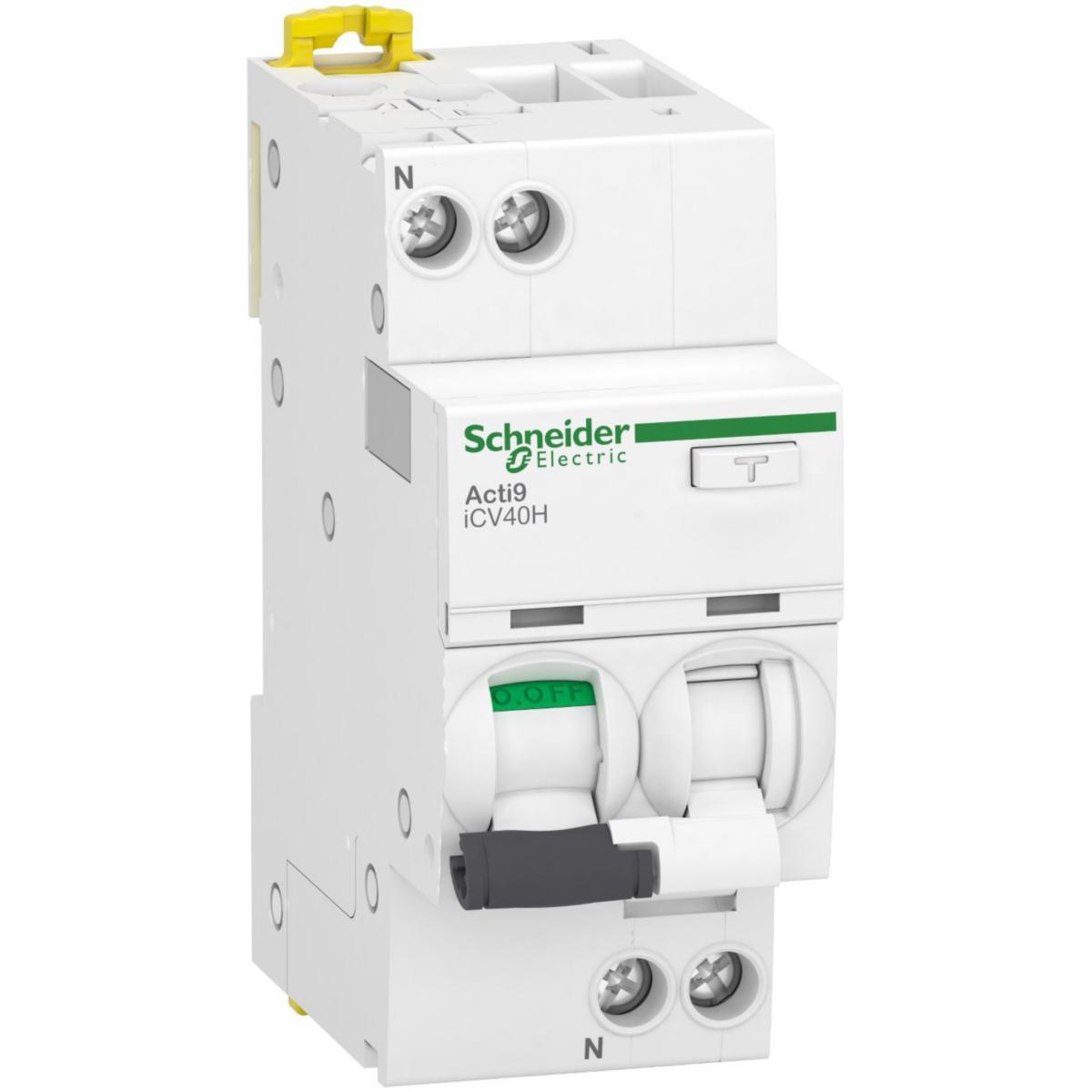 Personskyddsbrytare iCV40H 1P+N - PERSSKBR ICV40H C10A 30MA A A9DC4610