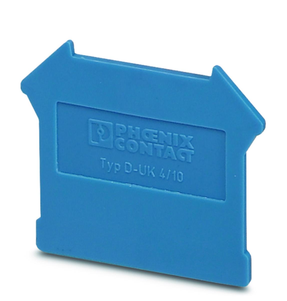 Ändbrickor D-UK, Phoenix - ÄNDBRICKA D-UK 4/10 BU