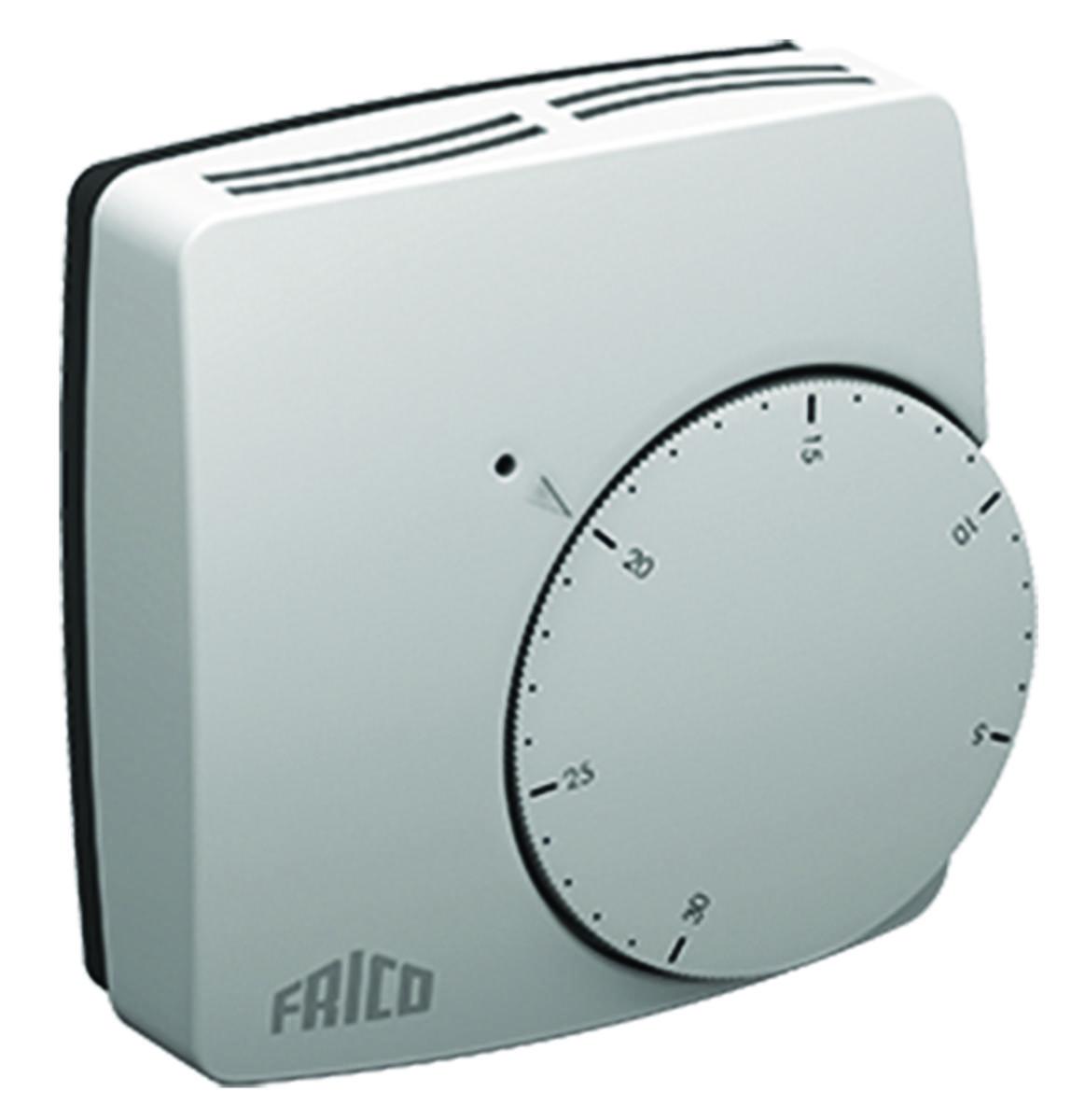 Termostat TK10S, Frico - TK10S ELEKTRONISK TERMOSTAT UTV. RATT 10A/230V