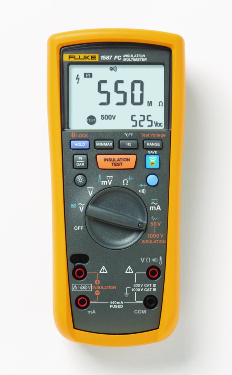 Isolationsmultimeter 1587FC 1000V - ISOLATIONSMULTIMETER 1587 FC 1000V, KOMBI MULTIMETER/ISOMUL
