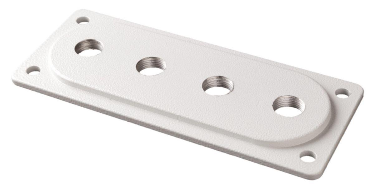 Hålad fläns FLR FL 21 lättmetall - KABELFLÄNS-LÄTTMETALL FLR 21420