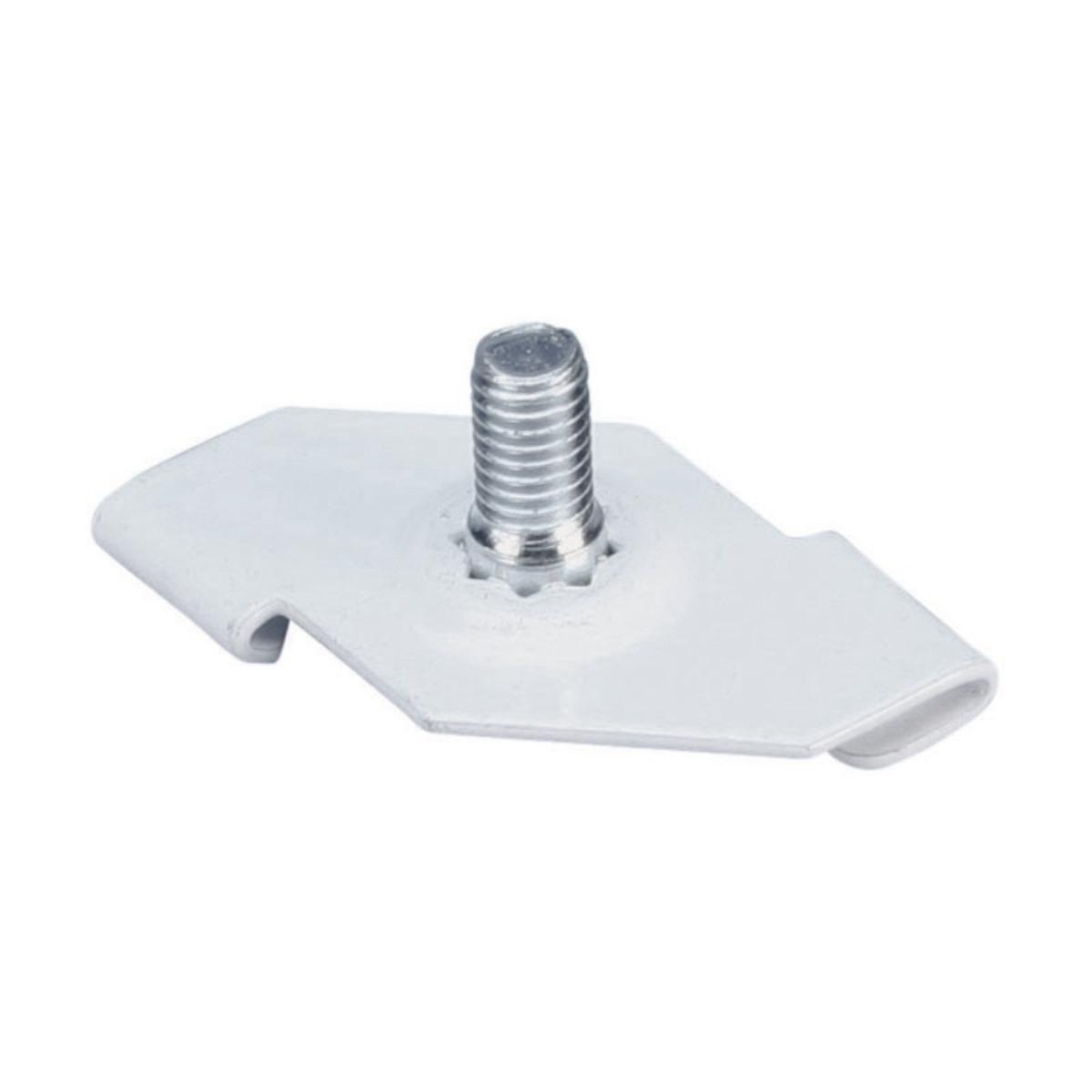 EPZ vitmålade CADDY - KLAMMER 4G24M16-6 (25st)