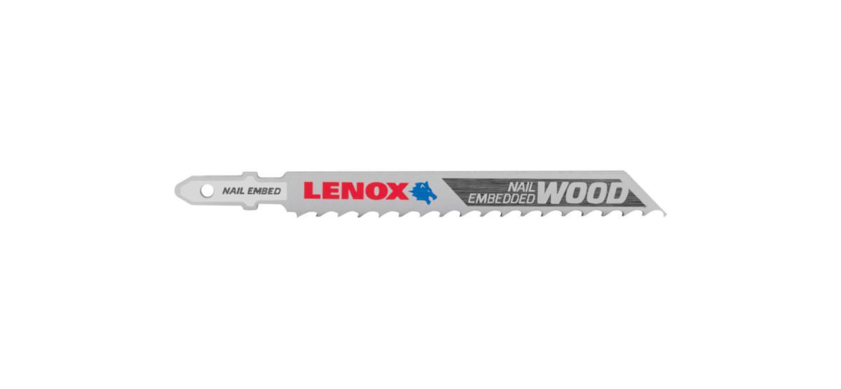 Sticksågblad Lenox B406T/B406U - STICKSÅGSBLAD LENOX 1991408 B406T25 102X10X1.3 6TPI 25/PK