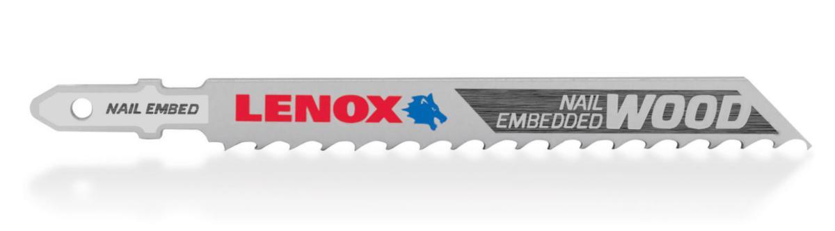 Sticksågblad Lenox B406T/B406U - STICKSÅGSBLAD LENOX 1991406 B406T3 102X10X1.3 6TPI 3/PK