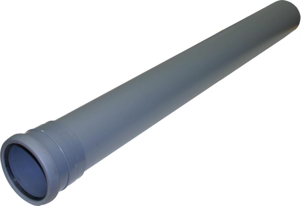Rör med en muff dy, 75mm, PP/HT, Nordic Pipelife - 75X3000 PP RÖR MED 1 MUFF NORDIC. PIPELIFE