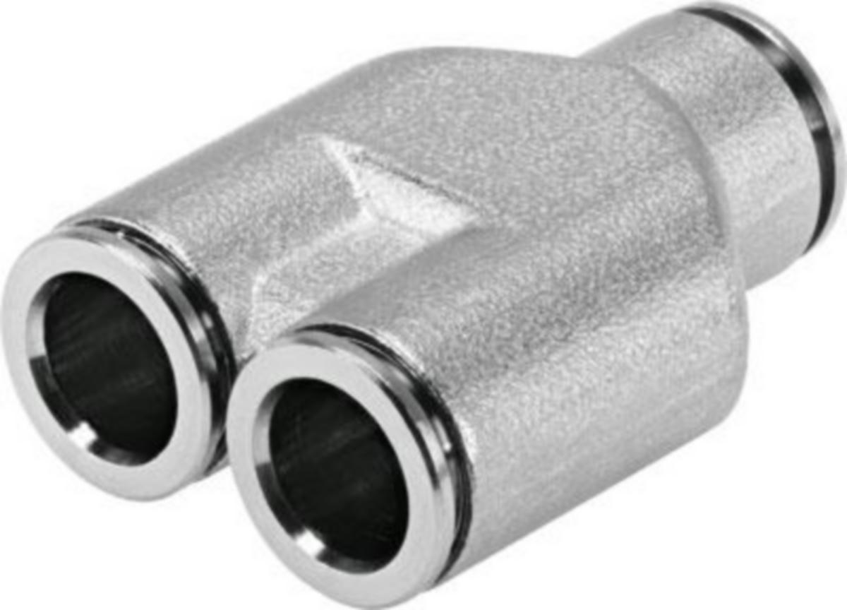 Y-Instickskoppling Festo NPQH-Y - Y-INSTICKSKOPPLING FESTO NPQH-Y-Q10-Q8-P10
