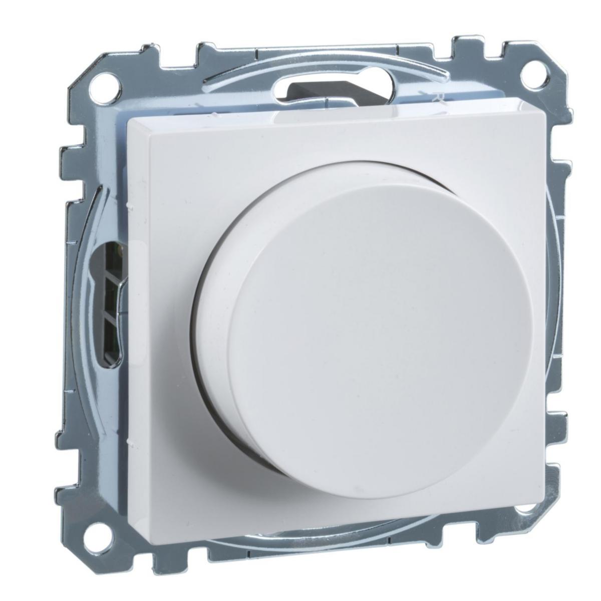 LED universaldimmer, Schneider Exxact - DIMMER LED UNI 400W VIT BAKKANT 4-200VA FRAM 4-40VA
