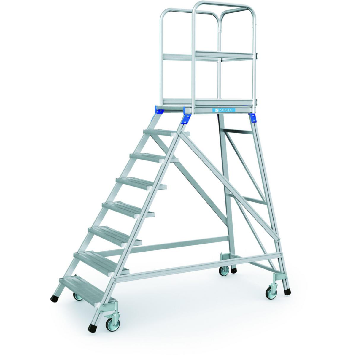 Arbetsplattform Zarges - ARBETSPLATTFORM ZARGES 800X600MM HÖJD 1,92M