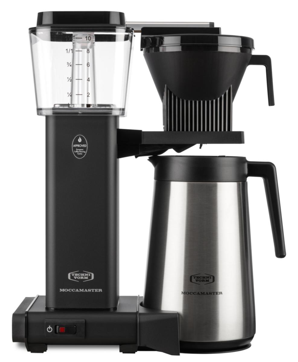 Kaffebryggare, 1.25 l, Automatic Thermo - KAFFEBRYGGARE 1.25 L MATTSVART AUTOMATIC THERMO MOCCAMASTER