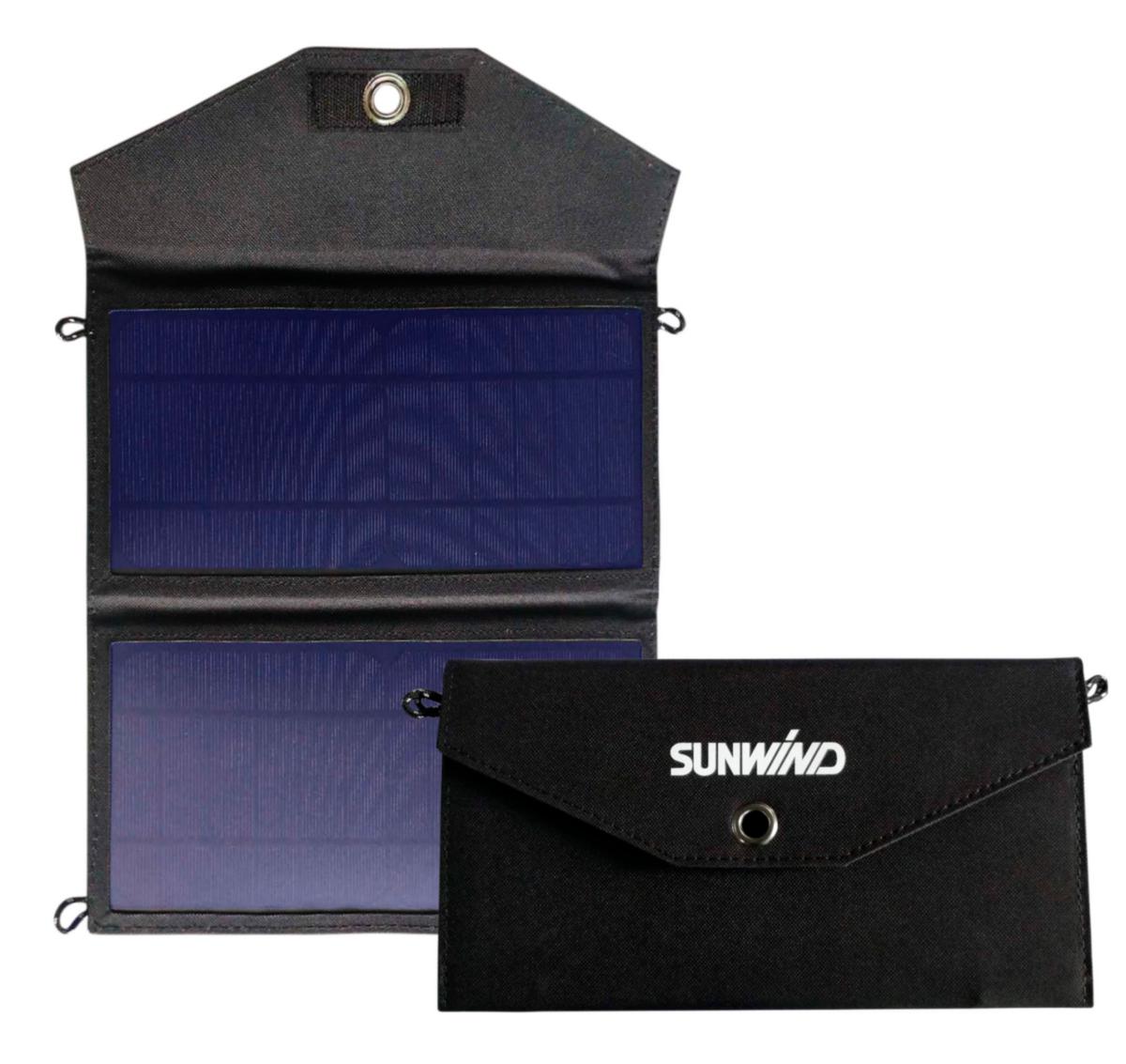 Solpanel vikbar 11W - SOLPANEL MINI 2 ST USB. 11W FÖR LADDNING AV MOBIL, VIKBAR