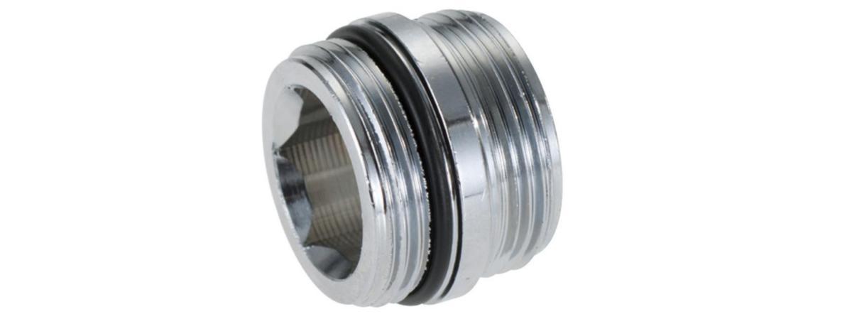 Övergångsnippel M26x1,5, FMM - FMM 3968-0000 ÖVERG-NIPPEL V-M26X1,5 UTV MED O-RING