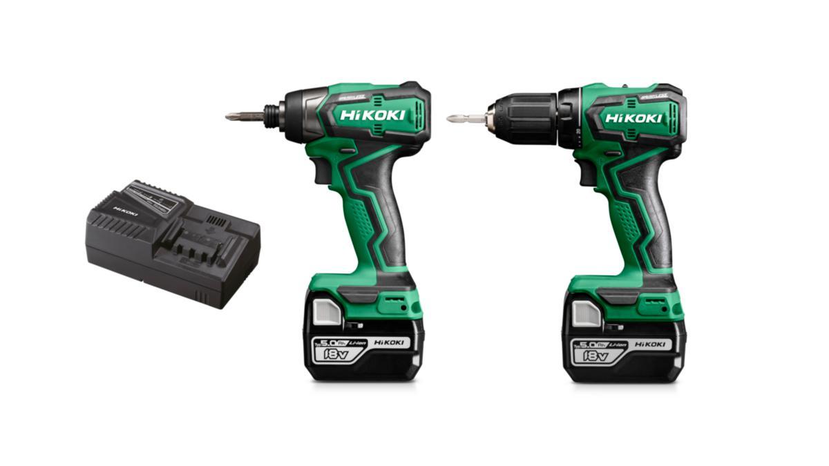 Kombikit HiKOKI KC18DD - KOMBIKIT HIKOKI KC18DD 18V DS18DD/WH18DD 5AH HSC