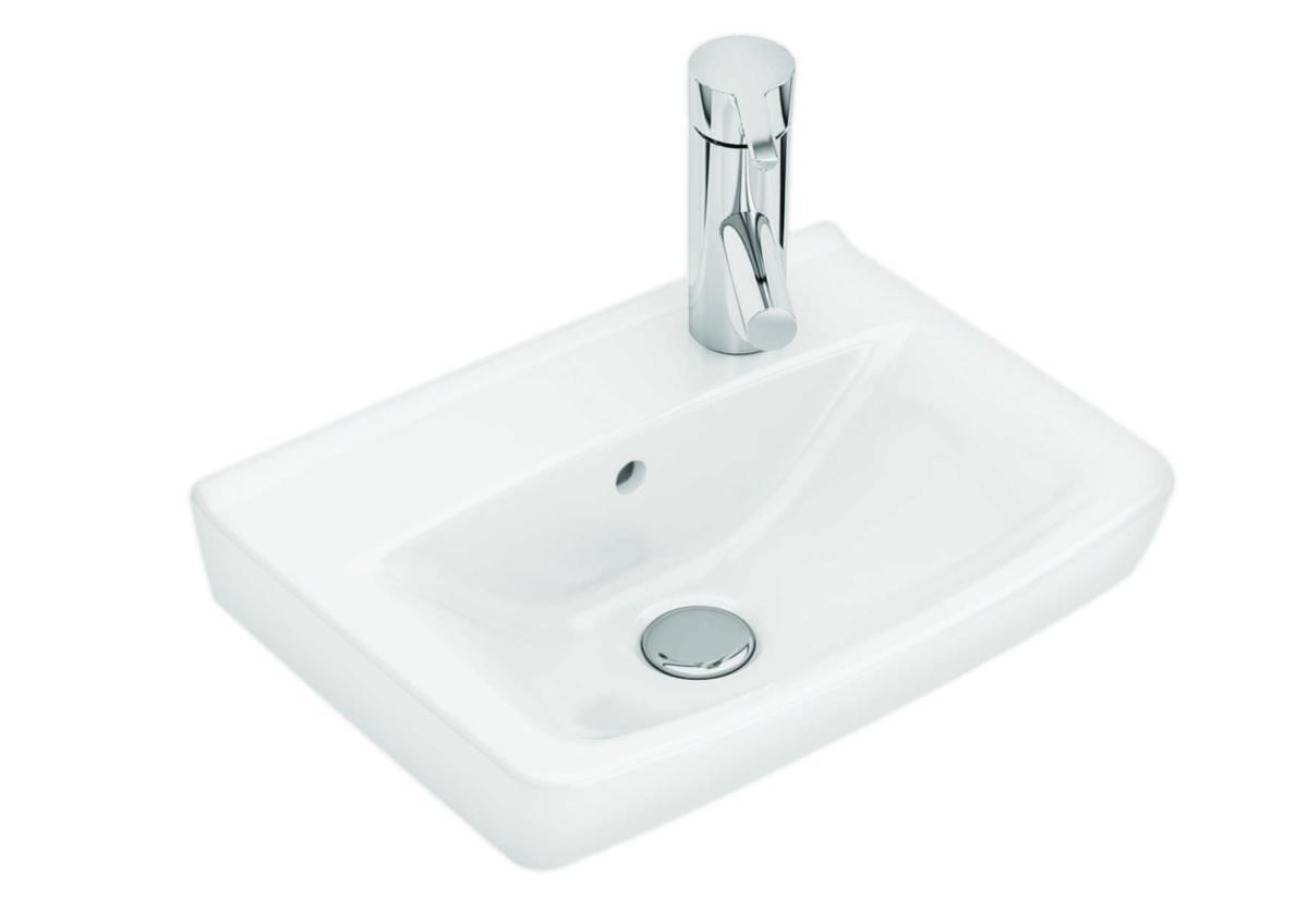Tvättställ Spira 15047, Ifö - IFÖ SPIRA TV.STÄLL 41,5 CM KONS/VÄGGHAK.BLANDHÅL.HÖ 15047