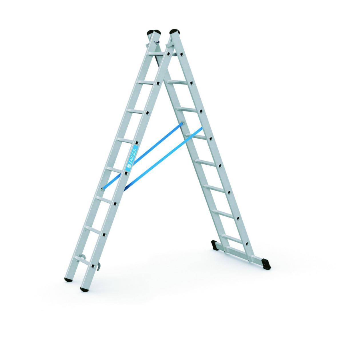 Kombistege Zarges Z300 - KOMBISTEGE ZARGES COMBIMASTER PLUS X 2-DELAD 4.11M 42568