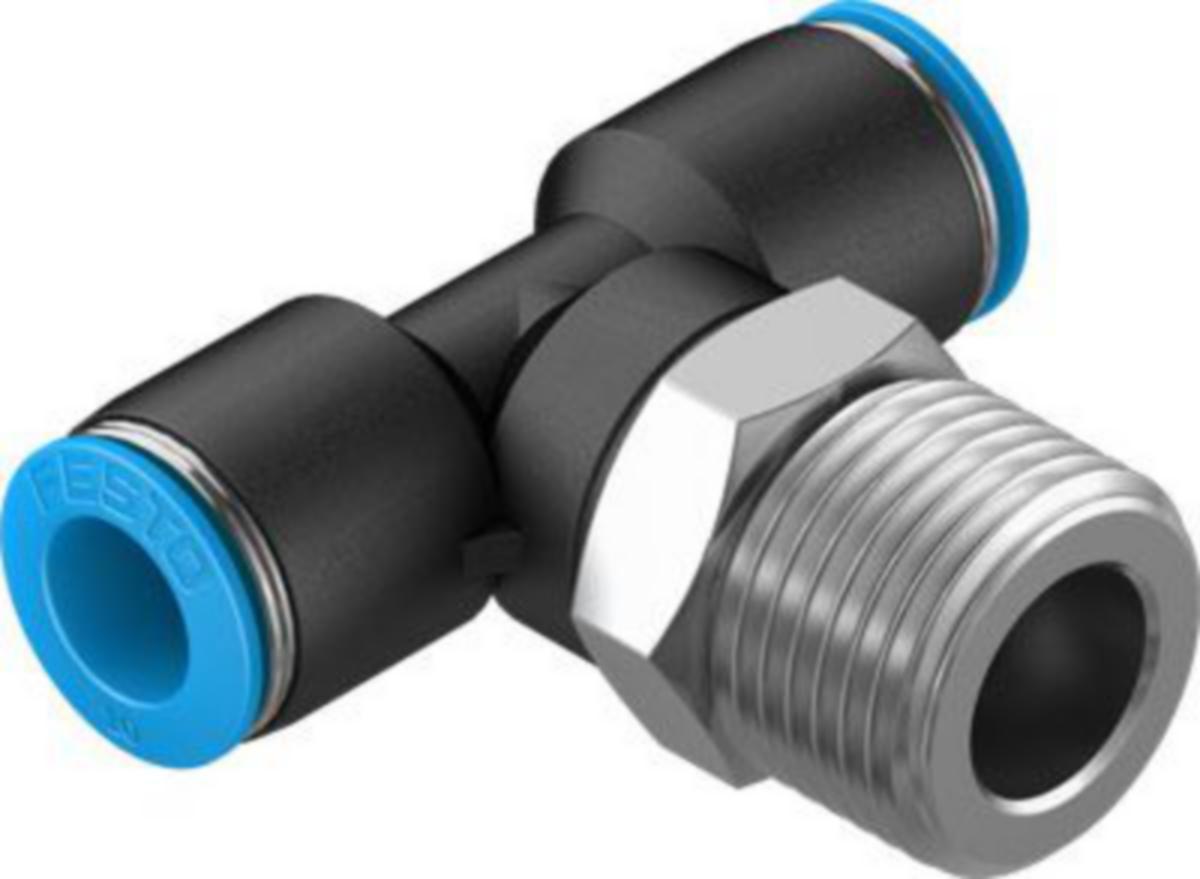 T-kontakt roterande Festo QST - T-INSTICKSKOPPLING FESTO QST-3/8-8