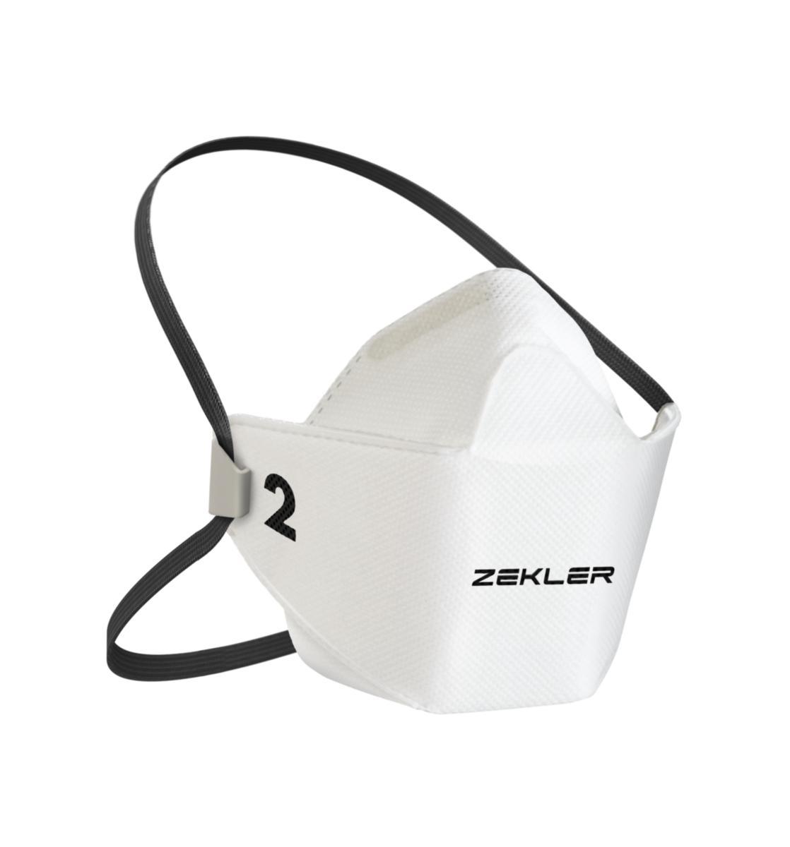 Filtrerande Halvmask Zekler 1502 - FILTRERANDE HALVMASK 1502 ZEKLER FFP2 STL M/L 3P