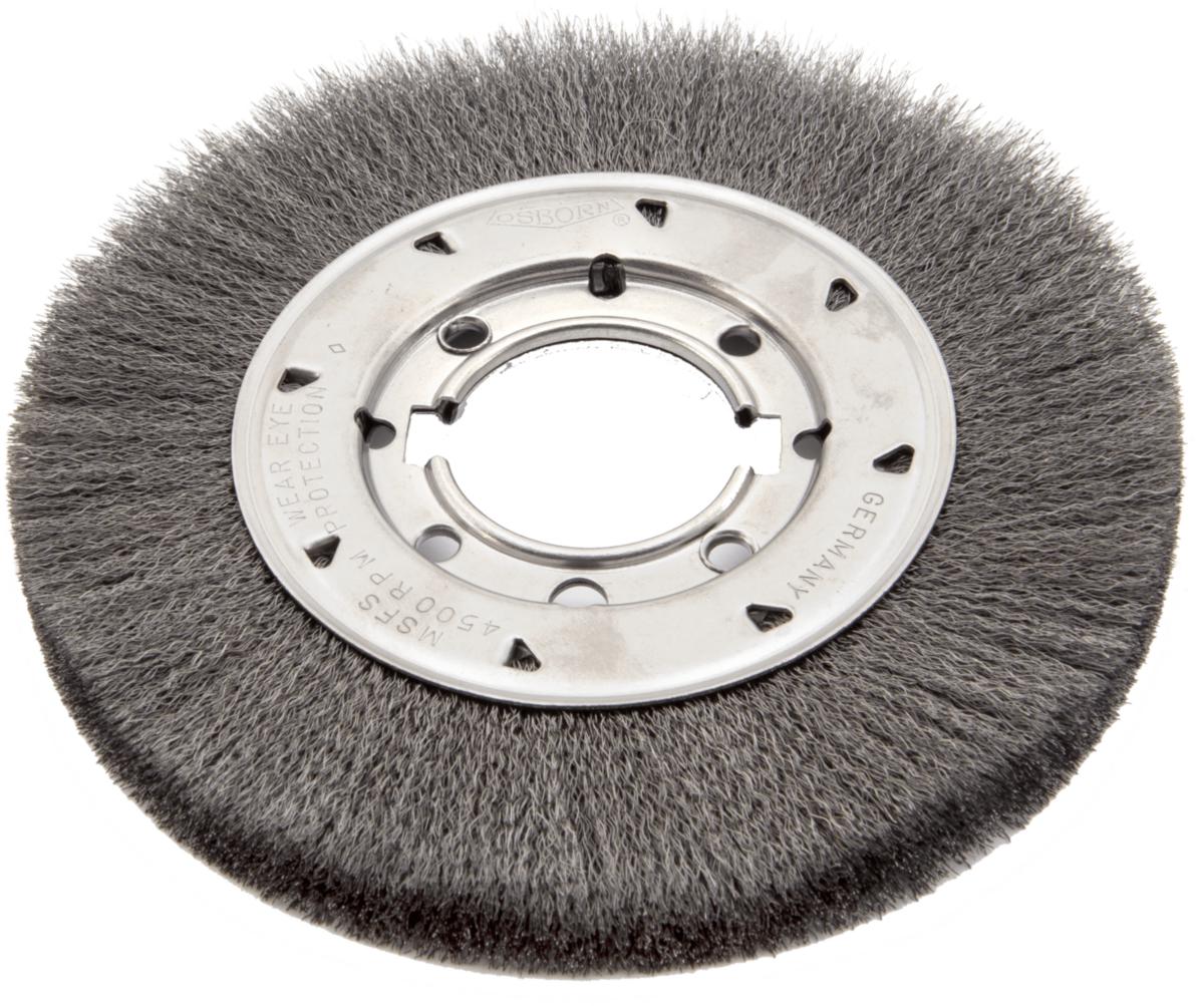 Cirkulärborste Osborn Evolution, Krusad tråd - CIRKULÄRBORSTE OSBORN D150/50,8X20 0,20 KRUSAD STÅLT