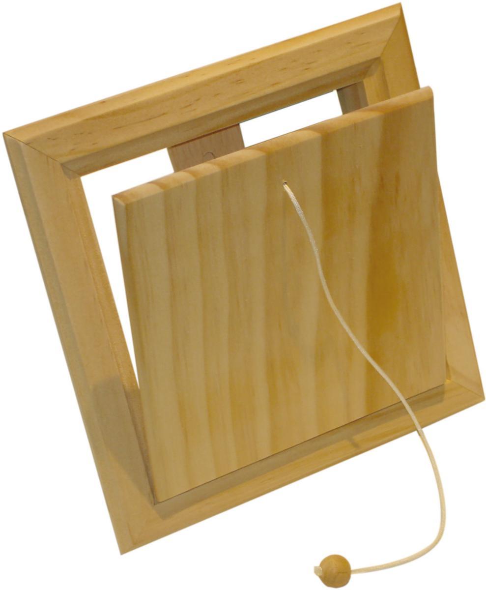 Klaffventil, trä, Flexit - KLAFFVENTIL TRÄ 6"X6" OBEHANDLAD 02025 FLEXIT