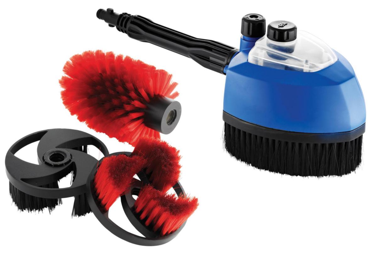 Multiborste Nilfisk 3-in-1 Kit - MULTIBORSTE NILFISK 3-IN-ONE KIT INKL BORSTHUVUD T HÖGTRYCK