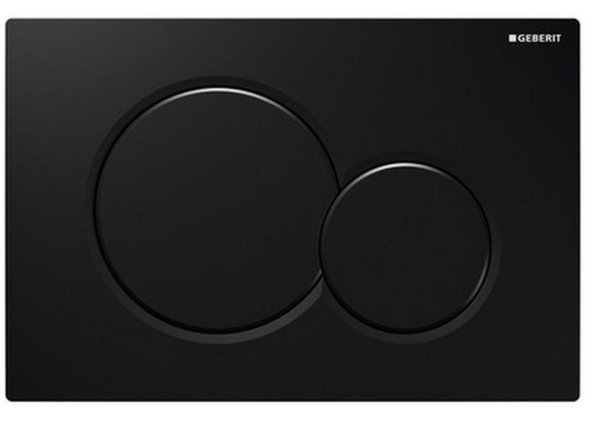 Spolplatta Geberit Sigma01 - SPOLPLATTA SIGMA01 GEBERIT PLAST SVART