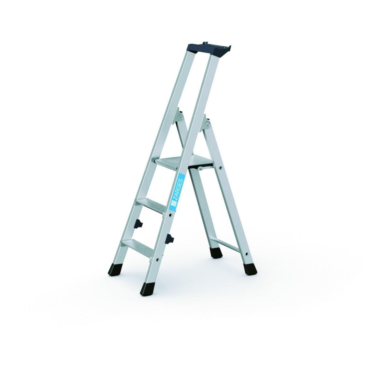 Trappstege Zarges Z300 - TRAPPSTEGE ZARGES NOVA S 3-STEG PLF HÖJD 0.61M 42453