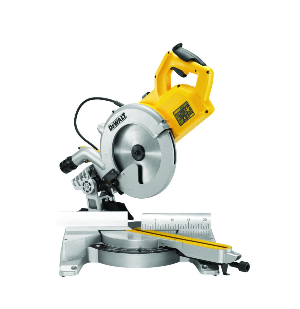 Kap-/gersåg DEWALT DWS778 250 mm - KAP-/GERINGSSÅG DEWALT DWS778 250 MM. 1850W. 230V