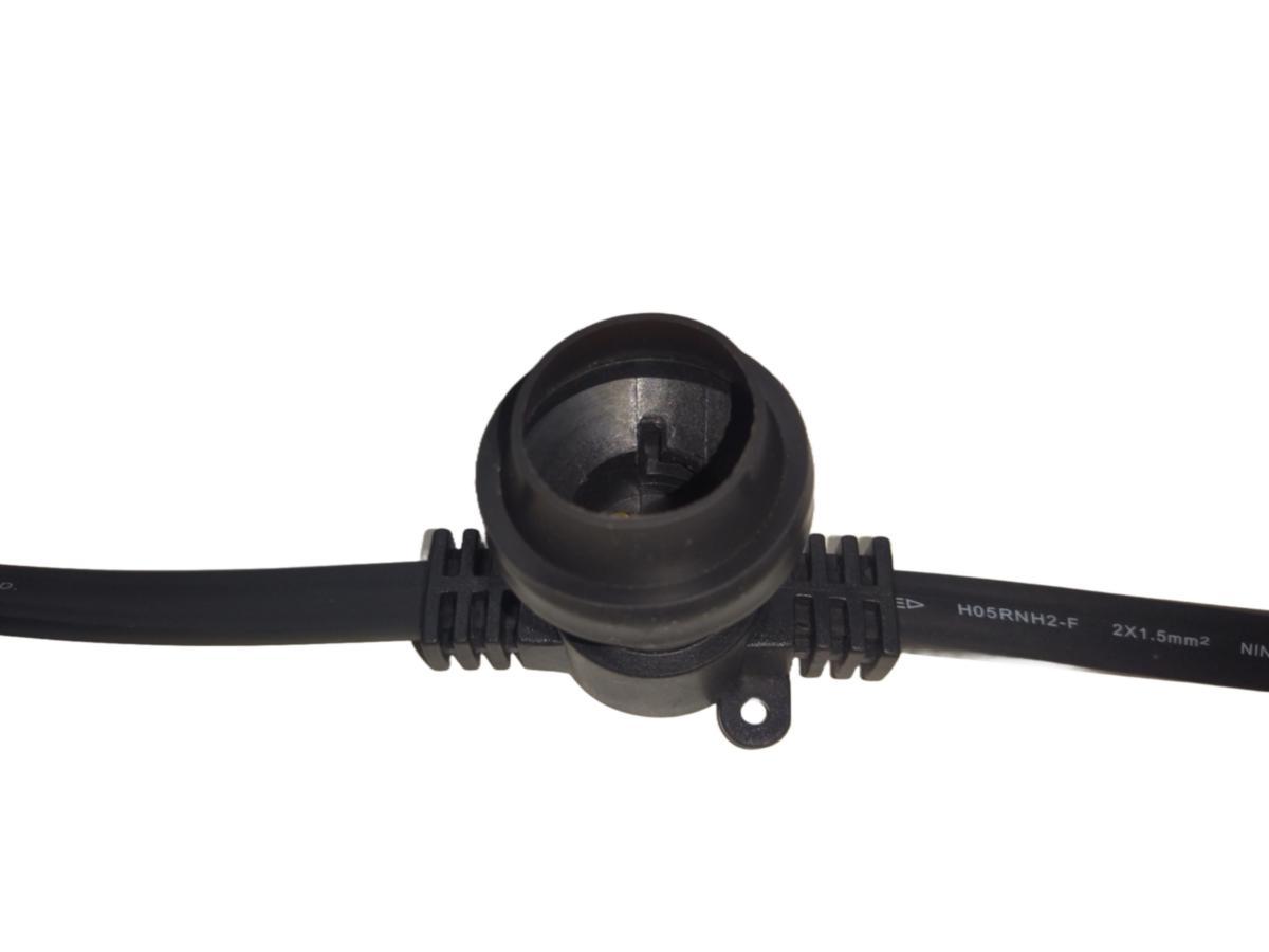 Ljusslinga B22, exkl ljuskällor - LJUSSL B22 IP64 10,5M 15 SOCK