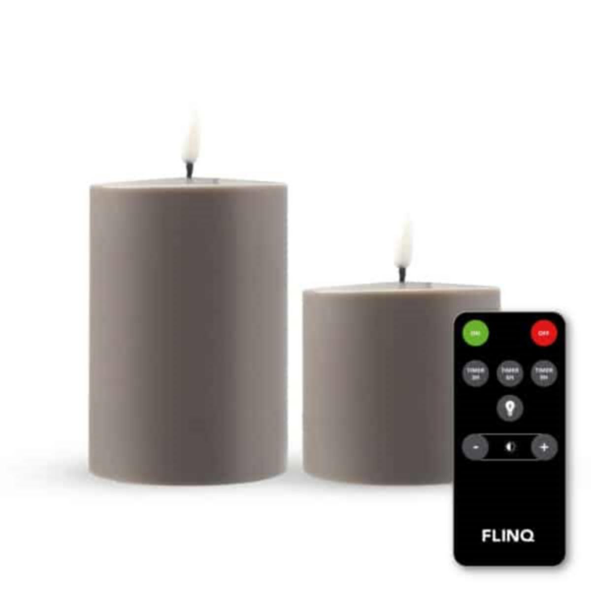 LED-blockljus, utomhus - BLOCKLJUS LED FLINQ UTOMHUS UPPLADDNINGSBAR IP54 GRÅ